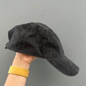 American Eagle Washed Black Baseball Hat